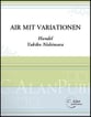 Air Mit Variationen Marimba (2 mallet) and Piano cover